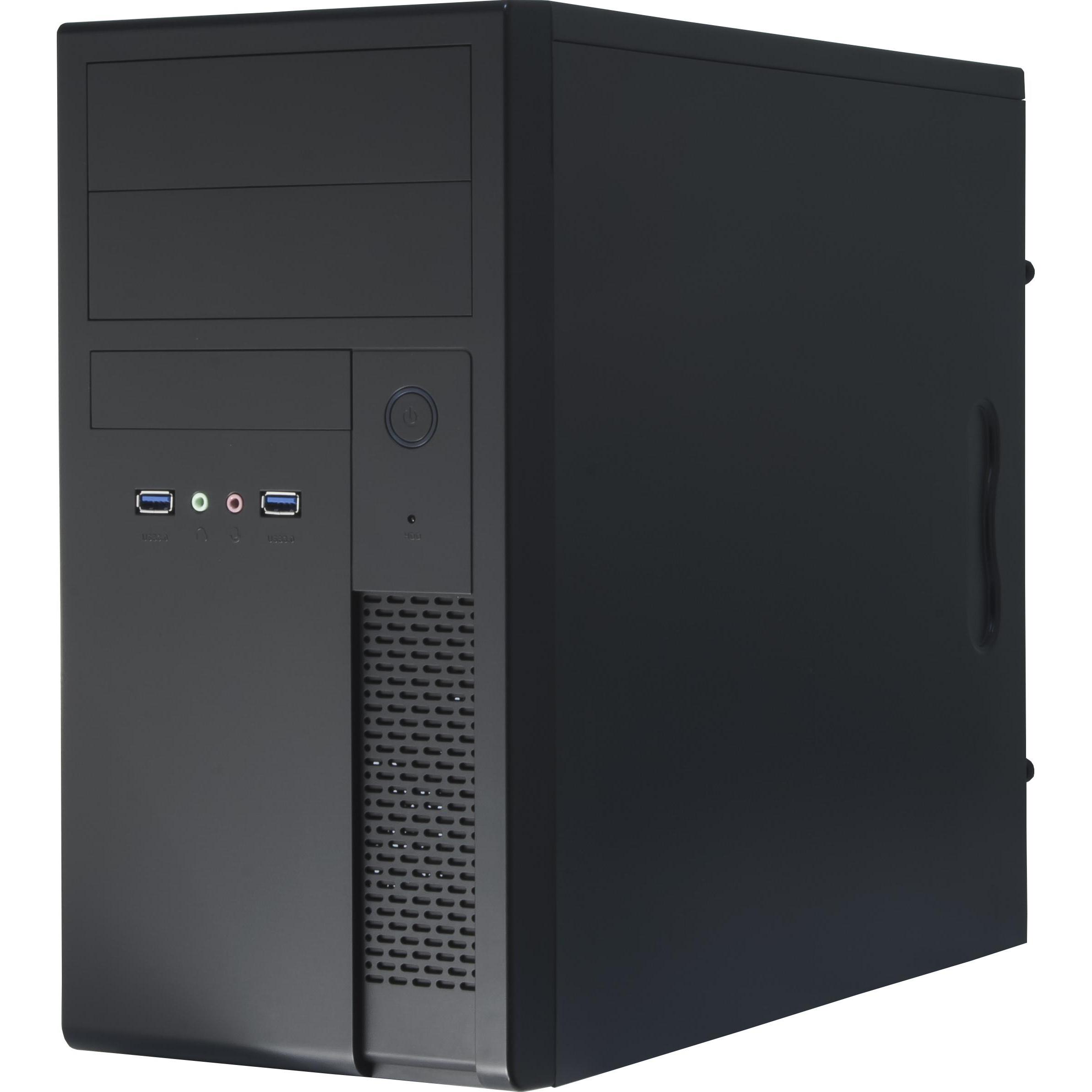 Chieftec MESH XT-01B-350GPB (mATX), PC Gehäuse, Schwarz