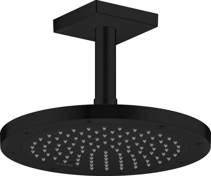 Produktbild Axor HG Decken-Anschlussstück 100mm, DN 15, eckig mattschwarz