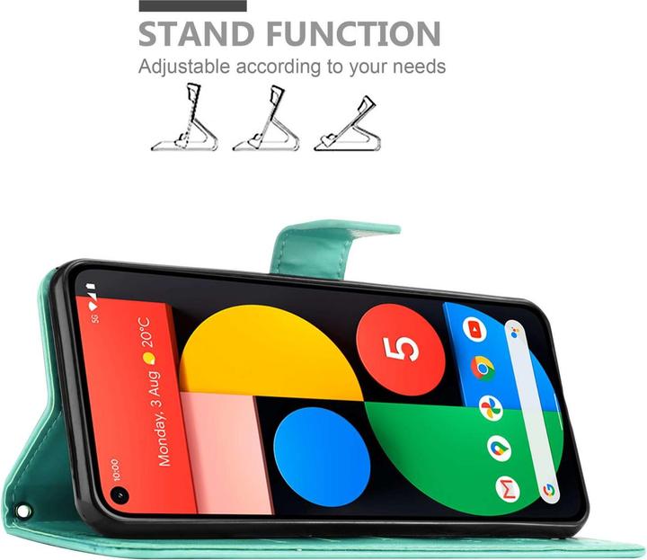 Actual product image Cadorabo Case for Apple iPhone 15 Flower Book (Apple iPhone 15)