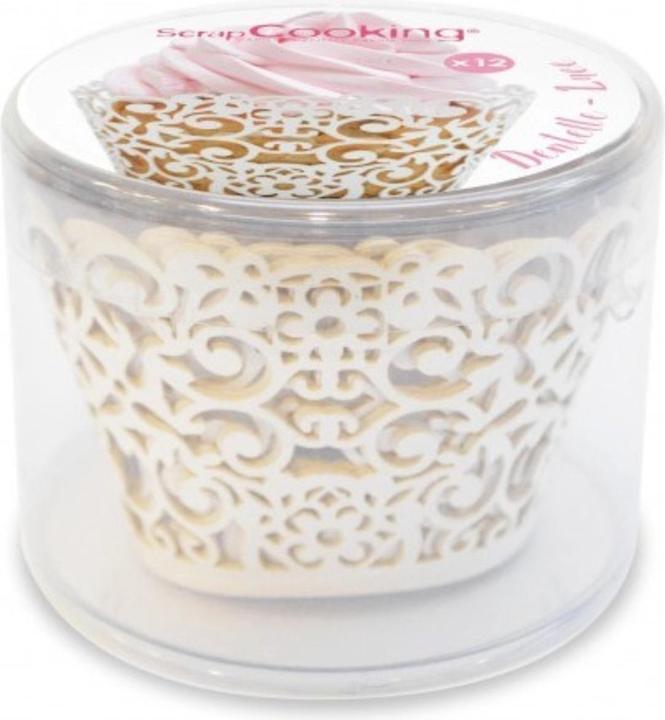 Produktbild ScrapCooking 12 Cupcake-Wrappers "Arabesk" (17.50 cm)