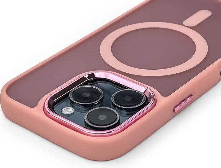 Produktbild Hurtel Fashion Case MagSafe for iPhone 16 Pro Max - pink (Apple iPhone 16 Pro Max)