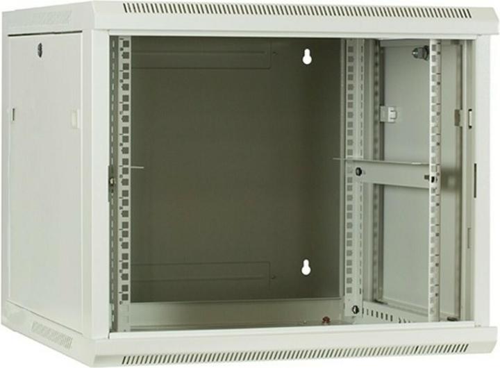 Immagine prodotto Dsit 9 Armadio per server U, armadio a parete con porta in vetro (LxPxH) 600 x 600 x 500 mm (9 HE, Rack da 19 pollici)