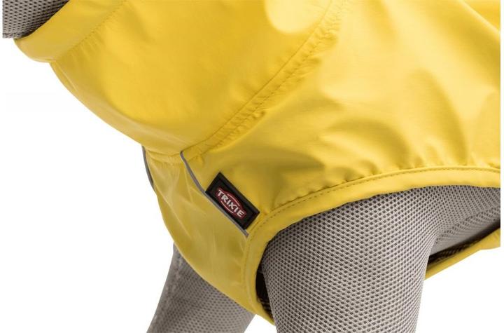 Actual product image Trixie Raincoat Vimy, XS, Yellow (XS, Dog raincoat)