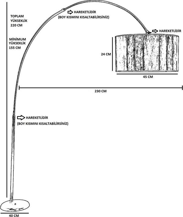 Actual product image Opviq Isabel (E27)