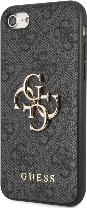 Produktbild Guess GUHCI84GMGGR iPhone 7/8/SE 2020/ 2022 grey/grey hardcase 4G Big Metal Logo (Apple iPhone 7, Apple iPhone SE (2nd Gen), Apple iPhone SE (3rd Gen))