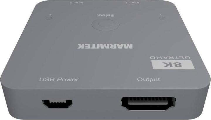 Actual product image Marmitek HDMI Switch Connect 720 - 2/1 (8K/60Hz)