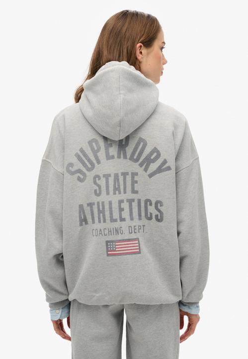 Image du produit Superdry Sweat à capuche zippé oversize Athletic Essential (S)