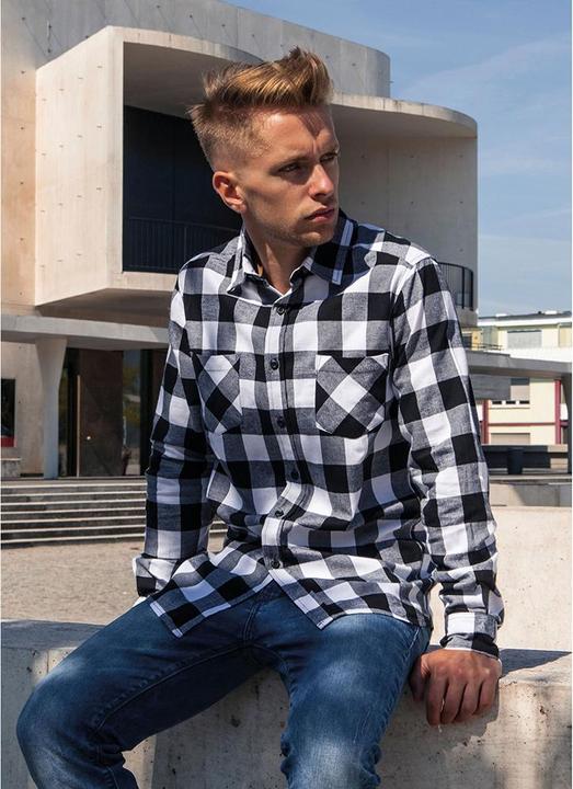 Immagine prodotto Build Your Brand Camicia di flanella a quadri (XXL)