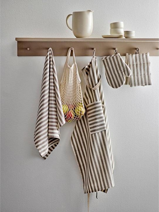 Actual product image Södahl Topflappen 15x23 Harmony 2 Stck. Taupe, 35242 (Recycled Polyester, Cotton)