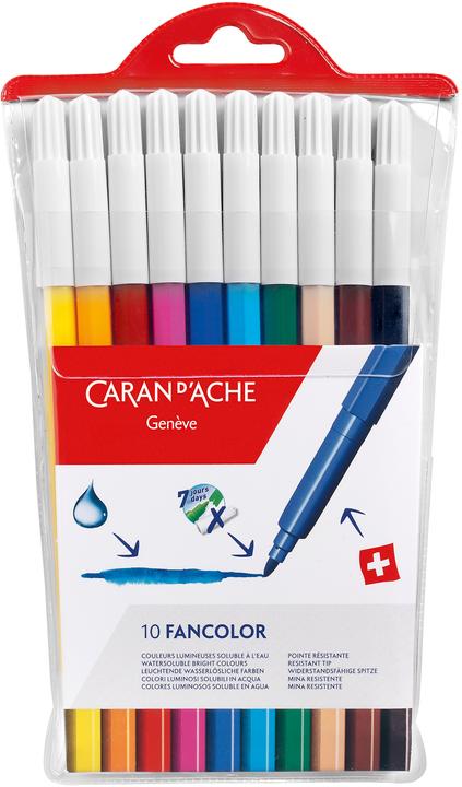 Caran d'Ache Fancolor (Multicolore, 10 x)
