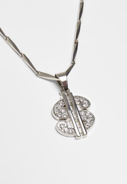 Image du produit Urban Classics Collier Small Dollar (Array, Tissu 1 : 60% alliage de zinc 40% laiton)