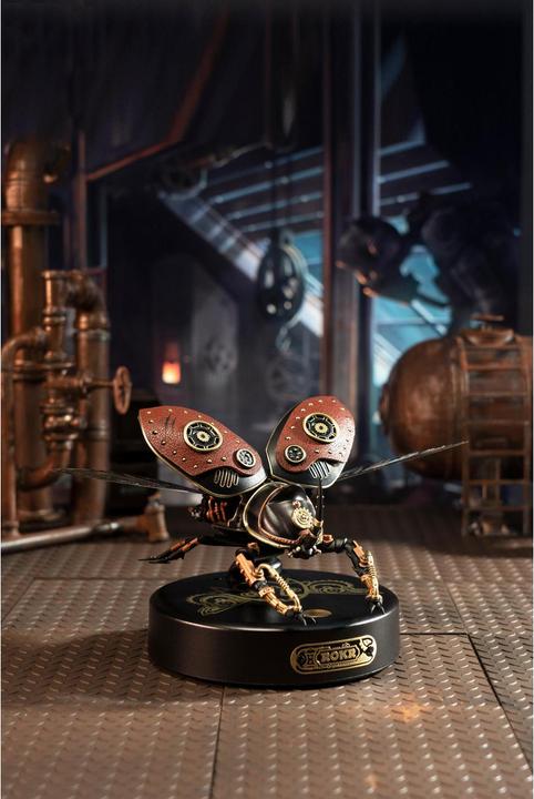 Productafbeelding Rokr 3D steampunk kever bouwpakket : Neushoornkever (156 onderdelen)