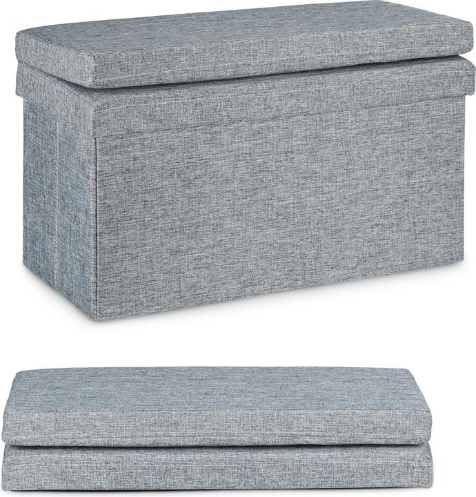 Actual product image Relaxdays Foldable seat stool