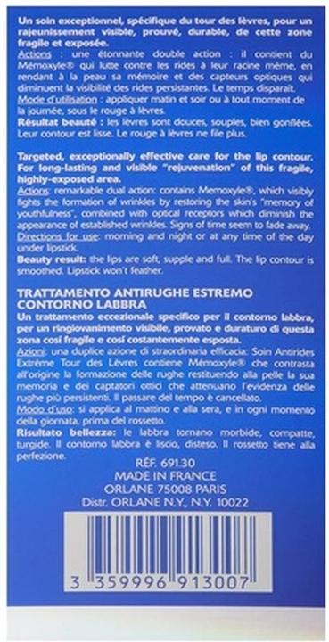 Actual product image Orlane Extreme Line-Reducing Lip Care (Lip cream, 15 ml)