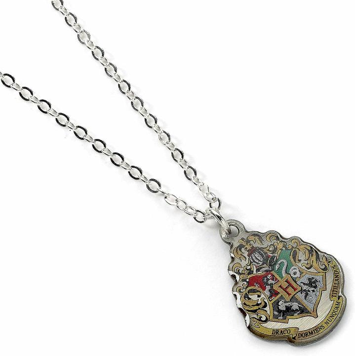 Carat HARRY POTTER - Collier - Emblème de Poudlard (Versilbert)