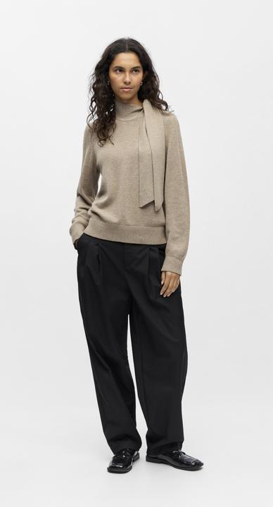 Produktbild Object Schleifenverzierter Strickpullover (XS)