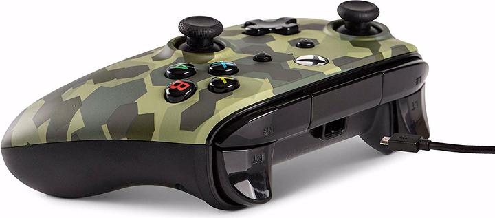 Image du produit PowerA Contrôleur filaire amélioré Deep Jungle Camo (Xbox One X, Xbox Series X, Xbox One S, Xbox Series S)