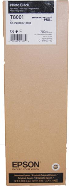 Produktbild Epson Singlepack Photo Black T800100 UltraChrome PRO 700ml (BK)