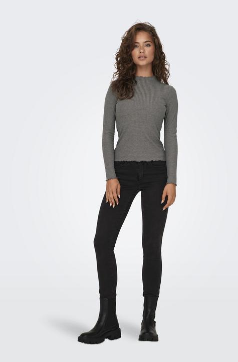 Produktbild Only Stehkragen Oberteil mit langen Ärmeln (XS)