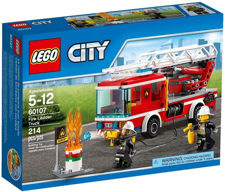 Produktbild LEGO Feuerwehrfahrzeug (60107, LEGO City)