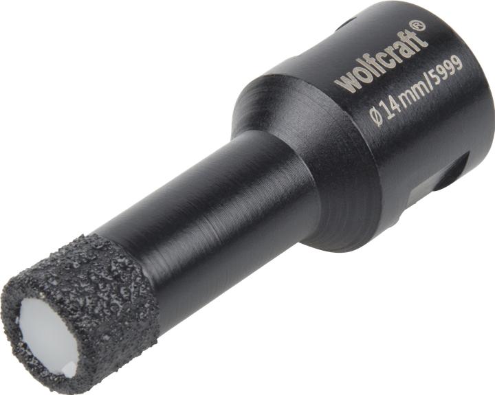 Produktbild wolfcraft 1 Diamantbestr. Bohrkrone für WS ø14mm (14 mm)