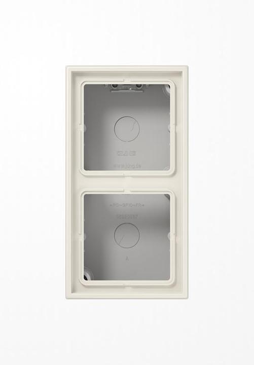 Actual product image JUNG Housing AP 2f Kst ws LS / LS CUBE glz LS582AW