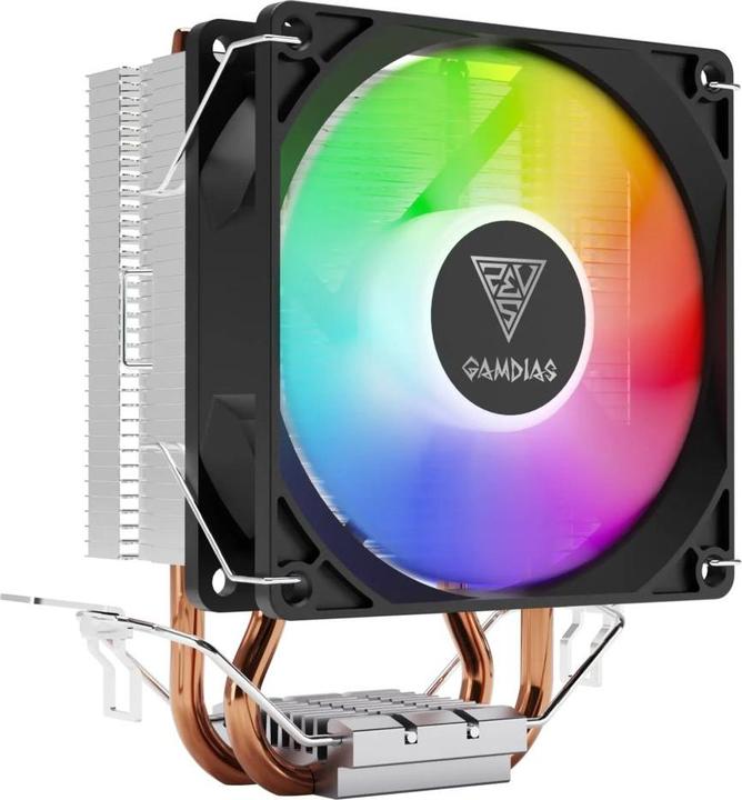 Actual product image Gamdias Cooler processor Boreas E1 210 Lite fRGB lighting (127 mm)