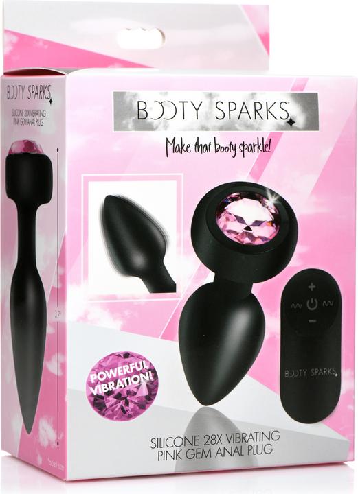 Produktbild XR Brands Silicone Vibrating Pink Gem