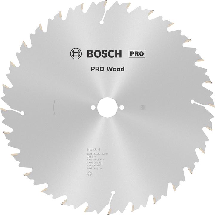 Productafbeelding Bosch Professional Zubehör Cirkelzaagblad Standaard voor Wo