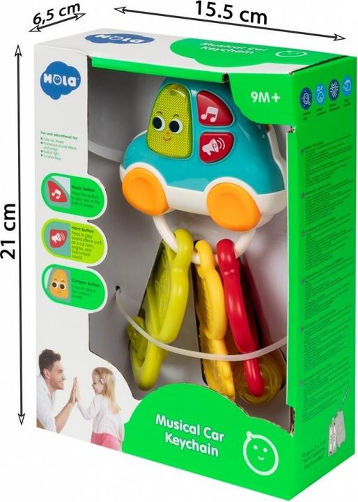 Produktbild Hola Auto mit Schlüssel, Licht, Sound