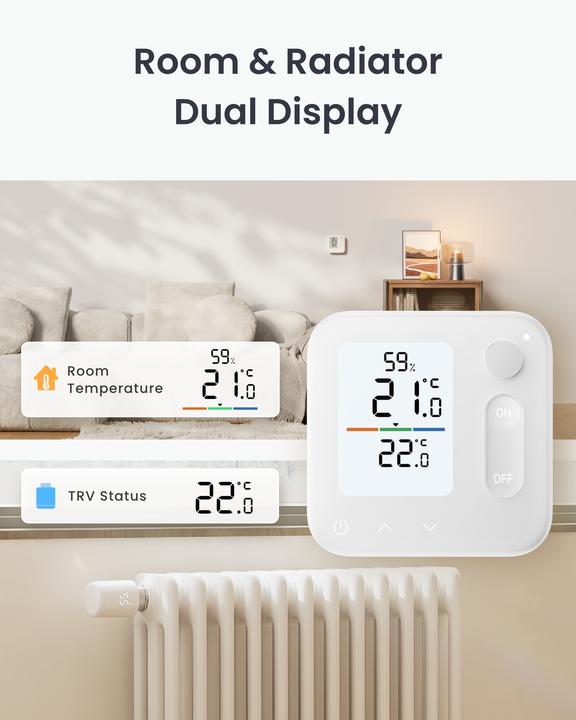 Produktbild SwitchBot Home Climate Panel weiss