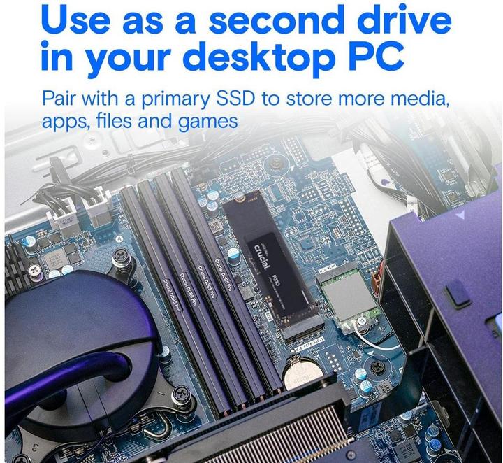 Actual product image Crucial P310 (1000 GB, M.2, M.2 2280)