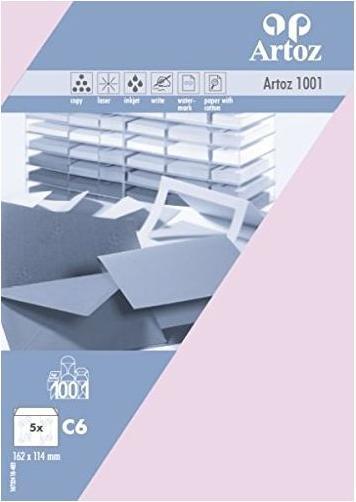 Produktbild Artoz 1001 Pkg 5 Kuverts C6 kirschblüte (C6, 5x)