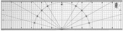 Olfa Patchwork ruler (600 mm)
