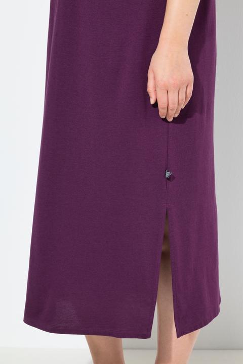 Immagine prodotto Ulla Popken Camicia da notte con modal, ricami traforati, scollo a V e mezze maniche (62)