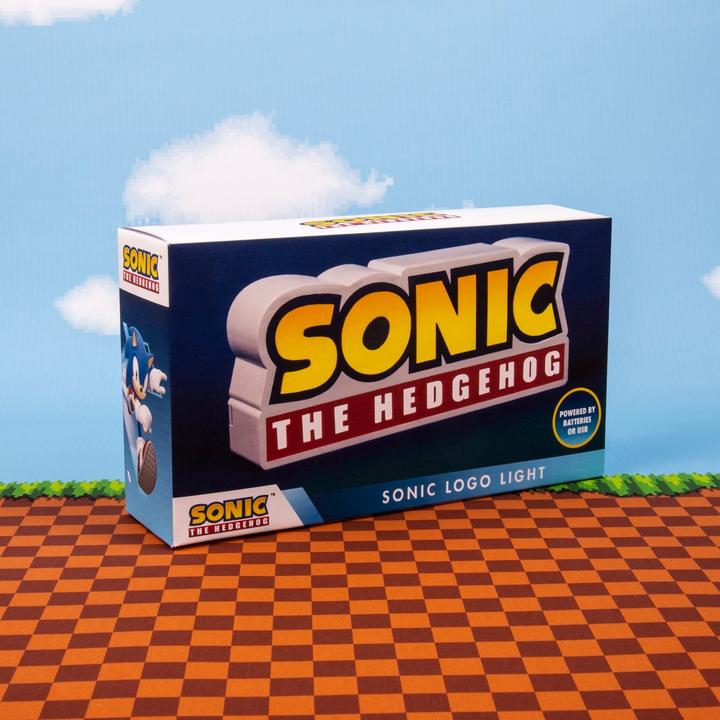 Actual product image Fizz Creations Sonic The Hedgehog Logo Light