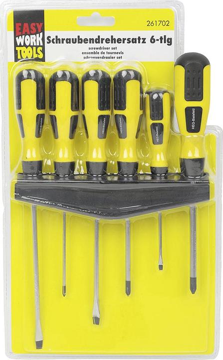Productafbeelding Easy Work EW Schroevendraaierset 6 stuks.
