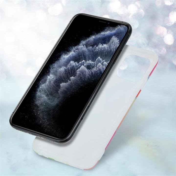 Actual product image Cadorabo IMD TPU Colorful Marble Cover (Apple iPhone 11 Pro Max)