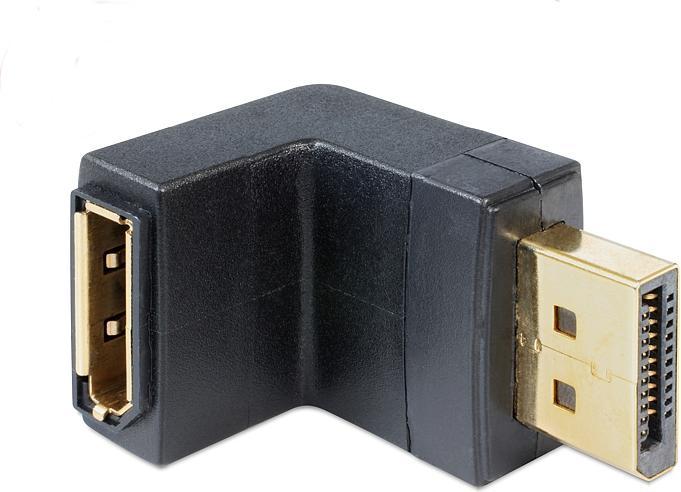 Produktbild Delock Displayport Adapter, 90ø gewinkelt (DP, 4 cm)