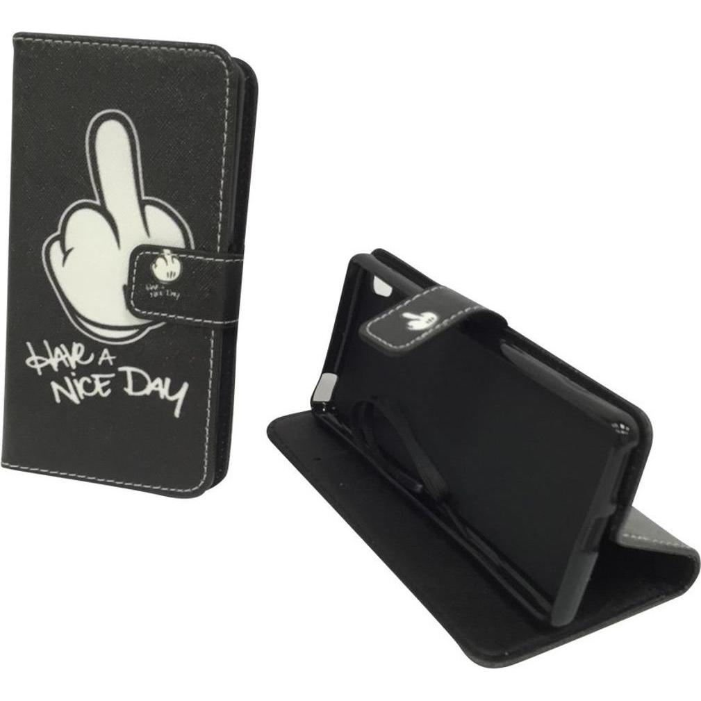 Thumbnail - König Design Schutz Handy Hülle für Sony Xperia XA Case Cover Tasche Wallet Etui Handyhülle (Sony Xperia XA), Smartphone...