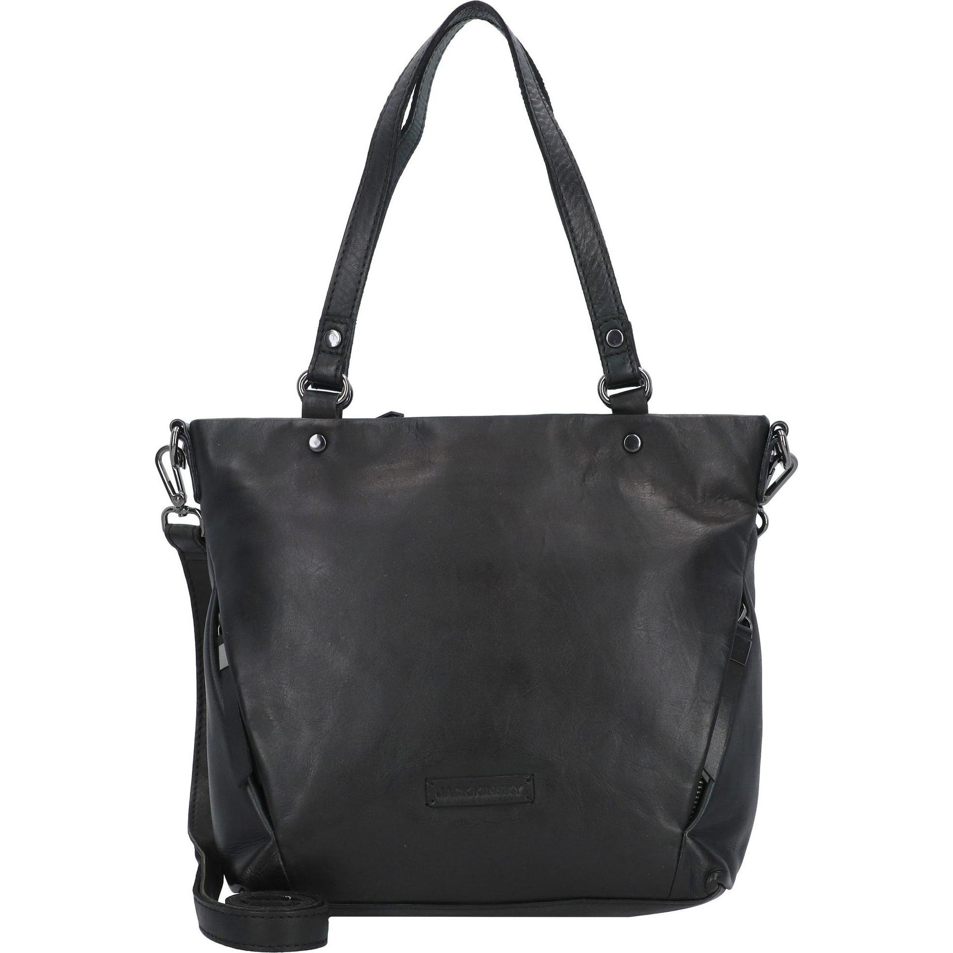 Jack kinsky, Handtasche, Handbag/ kleiner Shopper, Schwarz