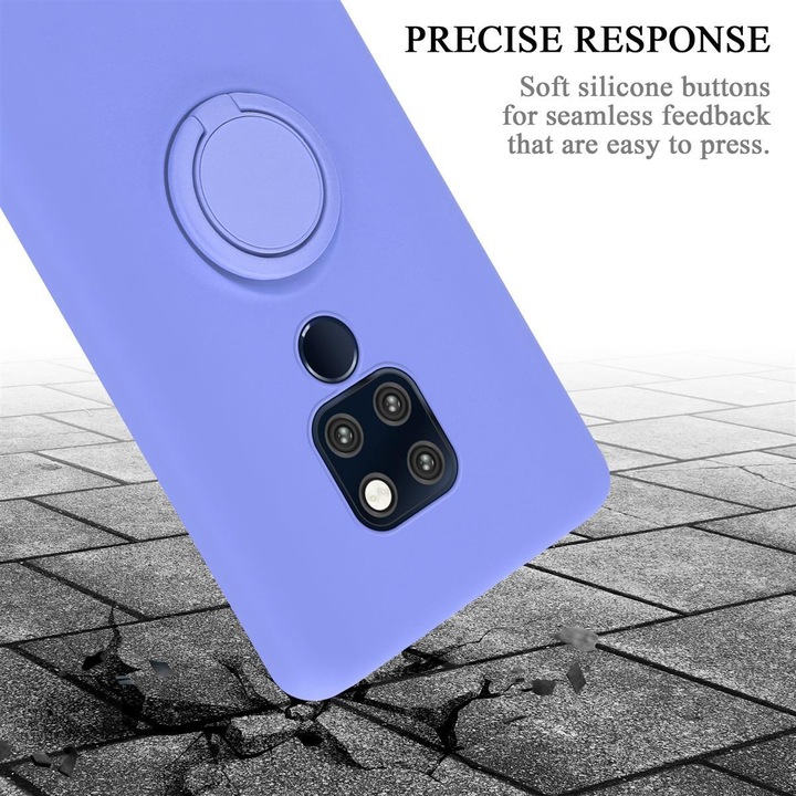 Actual product image Cadorabo TPU Liquid Ring Silicone Case Cover (Mate 20)