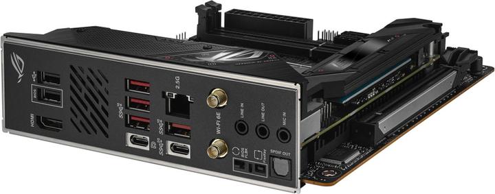 Actual product image ASUS ROG STRIX B650E-I GAMING WIFI (AM5, AMD B650E, Mini-ITX)