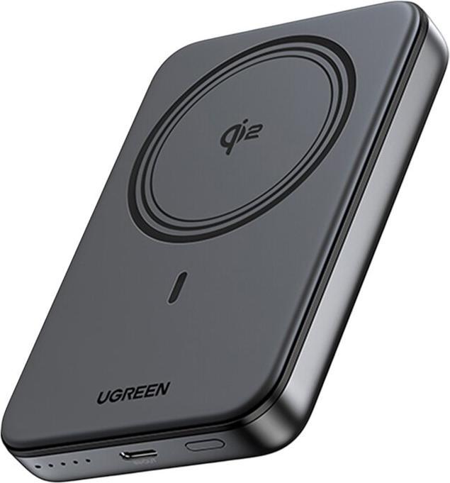 Produktbild Ugreen - Power Bank PB763 (55135B) - Magnetic Wireless Charging 15W, 10000mAh, PD20W - Space Gray (10000 mAh, 15 W)