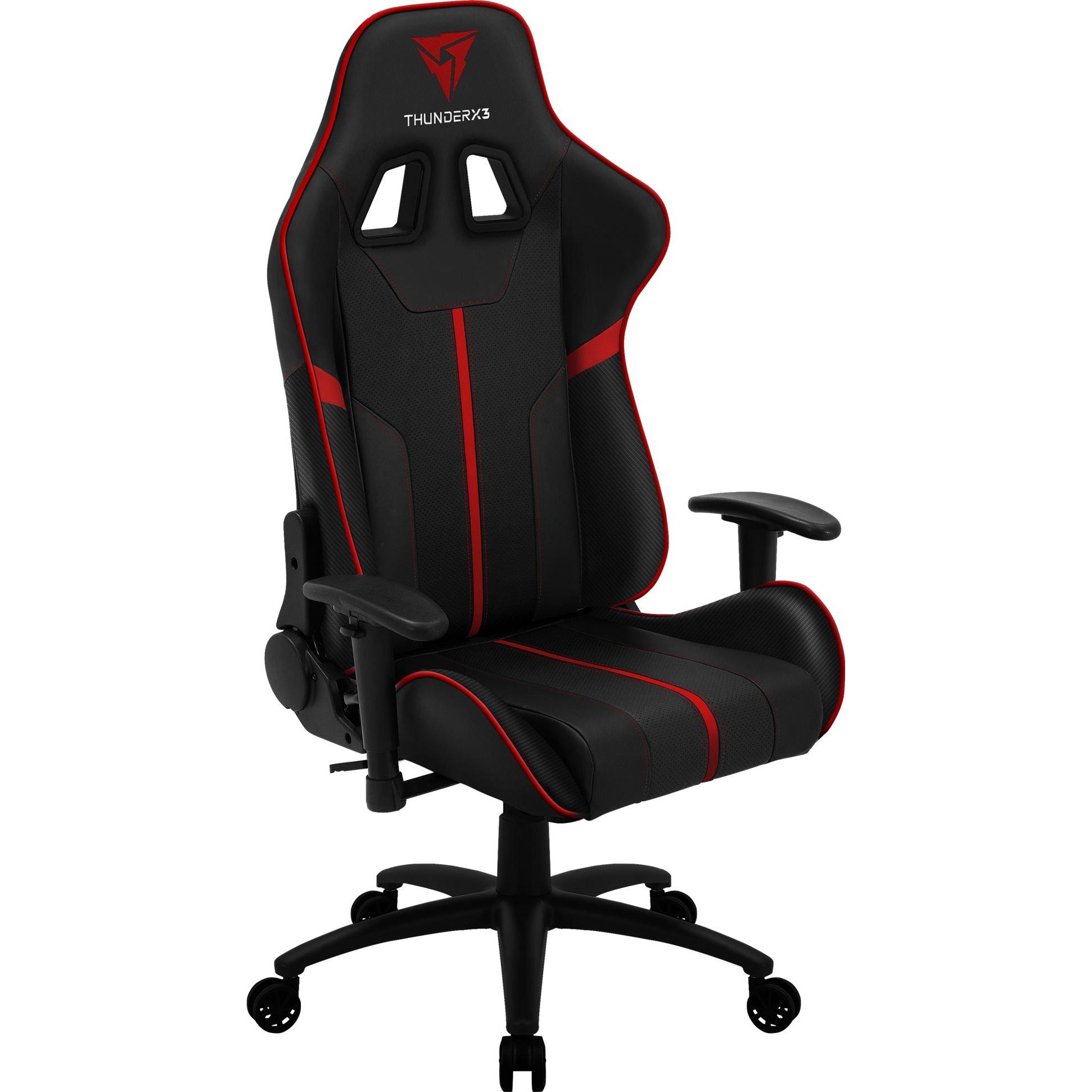 Thumbnail - Thunder X3 Fauteuil compatible BC3 Air (Noir/Rouge), Gaming Stuhl, Rot, Schwarz