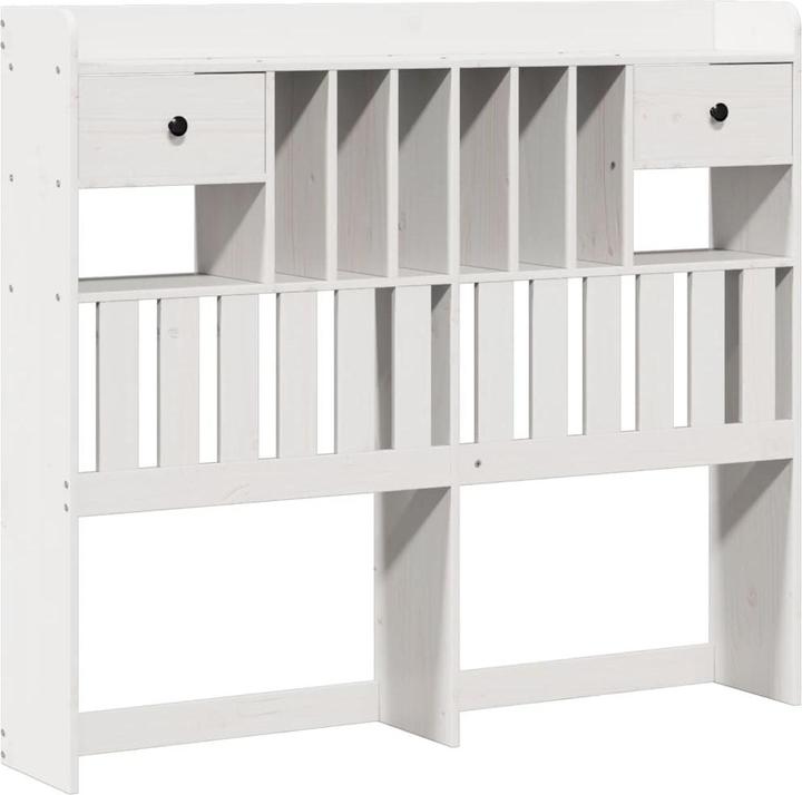 Image du produit vidaXL Bett mit Regal (135 x 190 cm)