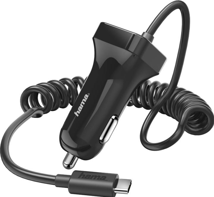Immagine prodotto Hama Caricabatterie da auto USB Type-C 2.4