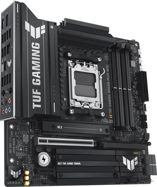 Actual product image ASUS TUF Gaming B850M-Plus Wifi (AM5, AMD B850, mATX)