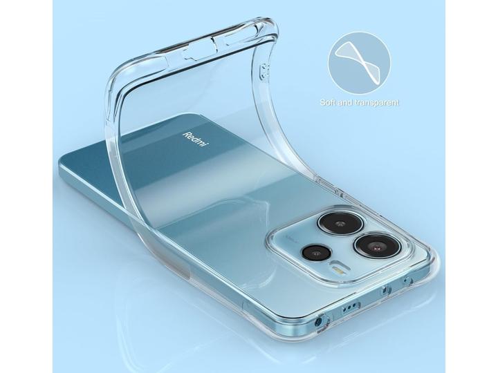 Produktbild Screenguard Hülle Crystal Soft Airbag Bumper (Xiaomi Redmi Note 14)