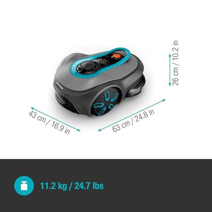 Actual product image Gardena Robotmaaier Smart SILENO Free - 800 mÂ² (800 m², Without boundary wire)